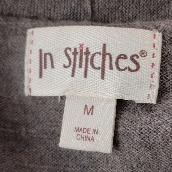 In Stitches short sleeve cardigan size medium - Picture 5 of 6
